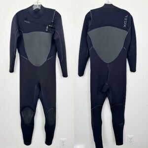 XCEL Wetsuit Celliant Full Length 3.2mm Zip Drylock Surf Men's Large Short LS